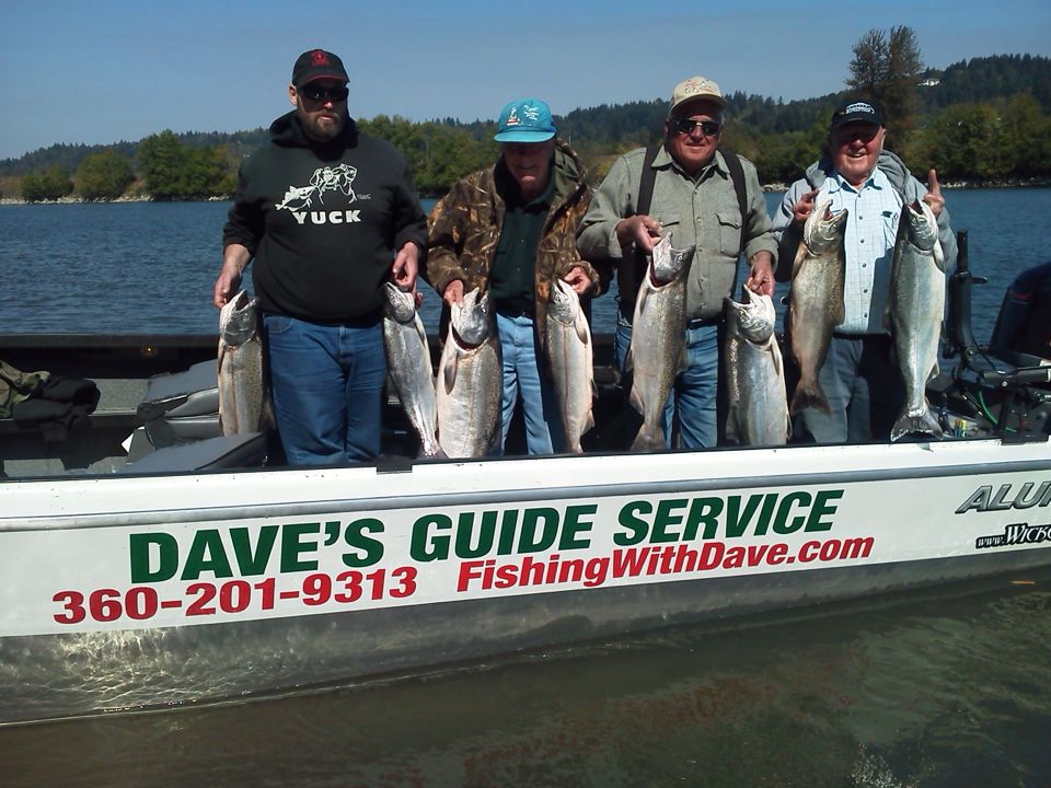 Columbia River Fishing Guides in Washington 